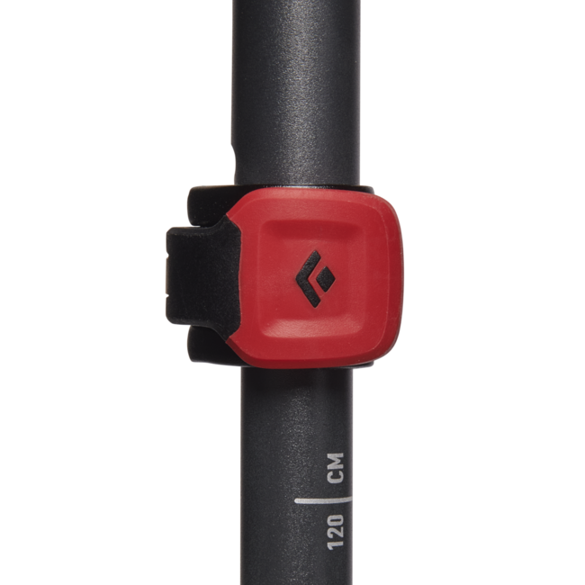 Black Diamond Pursuit Shock Trekking Poles, Steel Grey-Octane