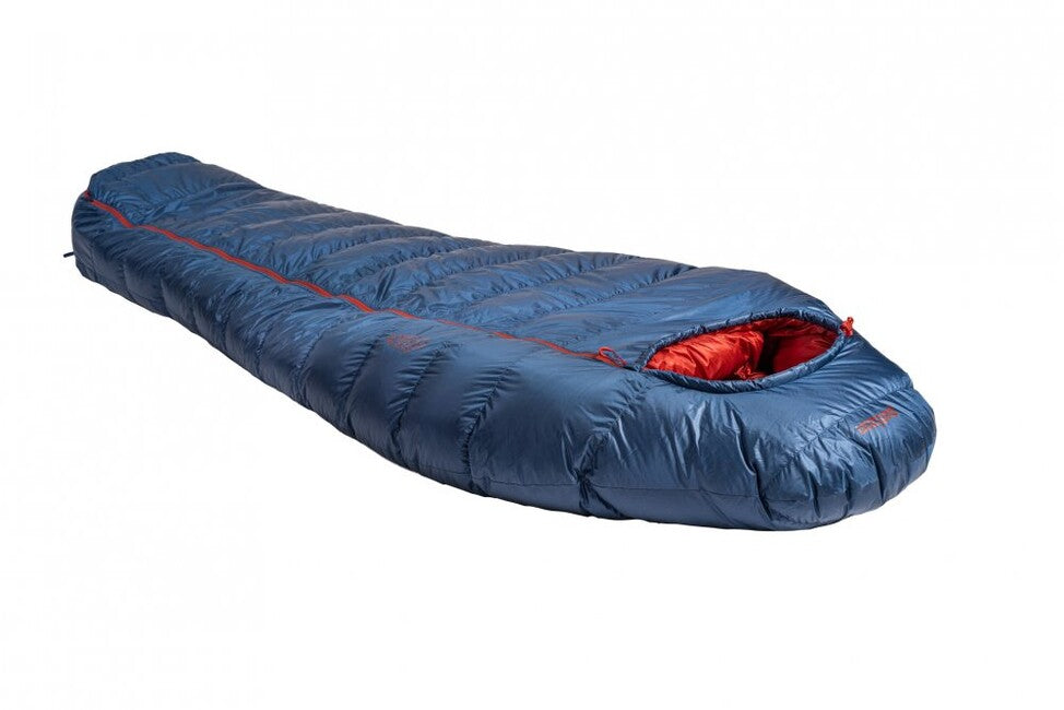 Patizon Dpro 590 L Three-Season Sleeping Bag Left, Navy/Red