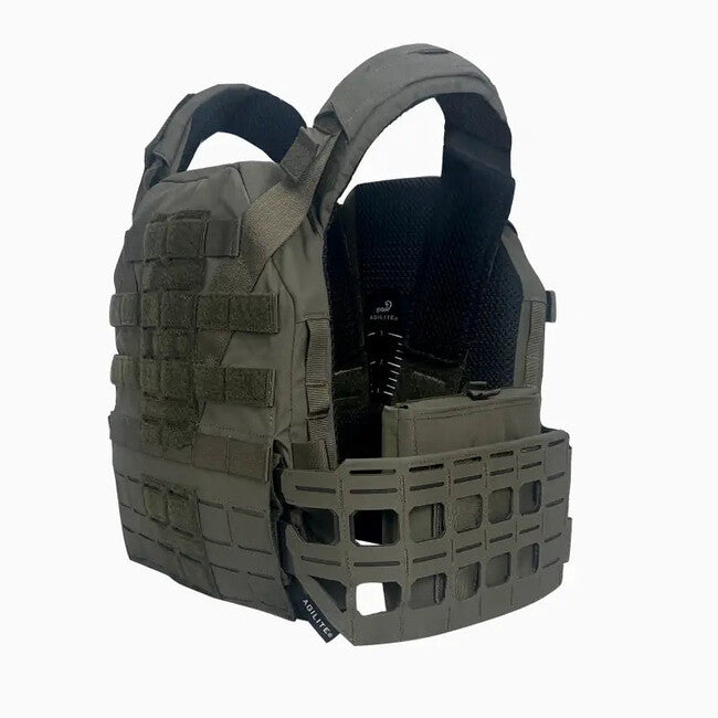 Agilite Warfighter M Molle Panel, Ranger Green (2-Pack)