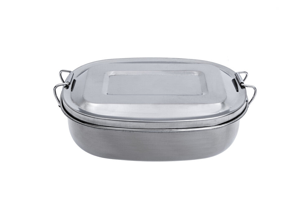 BasicNature Stainless Steel Soap Container