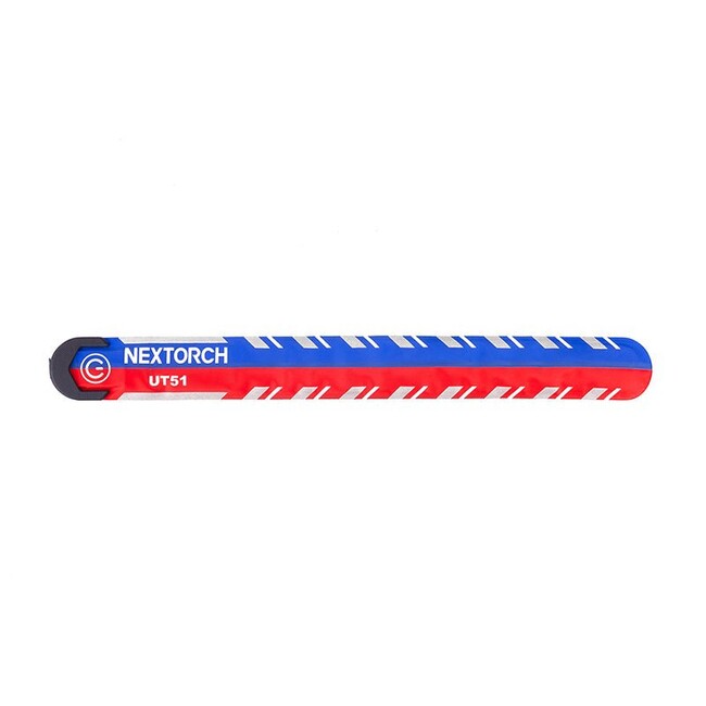 NexTorch UT51 Flashing Safety Tape, Red-Blue