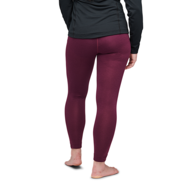 Black Diamond Coefficient Lt Women's Thermal Underwear, Blackberry