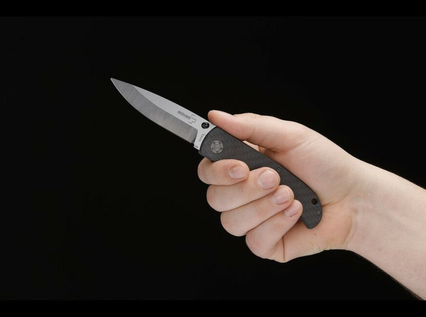 Böker Anti-Grav Pocket Knife, 8.4 cm, Ceramic, Carbon Fiber