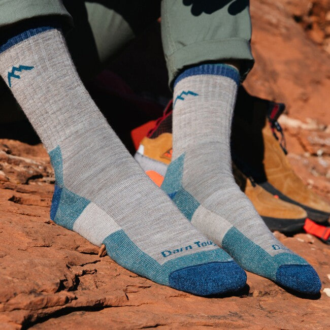 Darn Tough Hiker Micro Crew Socks, Charcoal