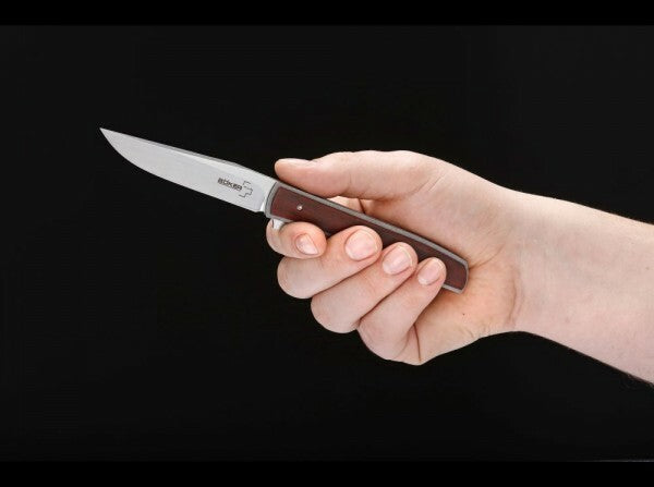 Böker Urban Trapper Folding Knife 8.7cm, Cocobolo Wood