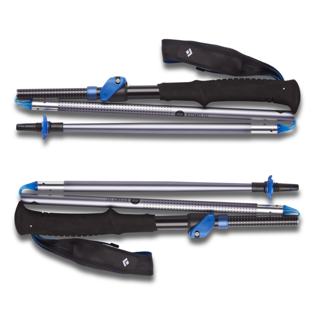 Black Diamond Distance Flz Trekking Poles, Pewter