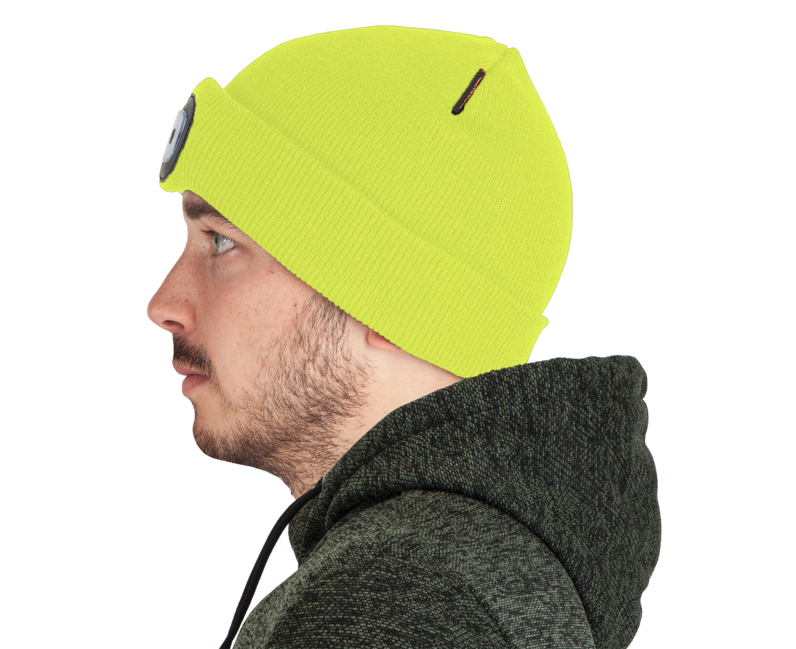 BENNON LUMOS USB LED Beanie, Yellow