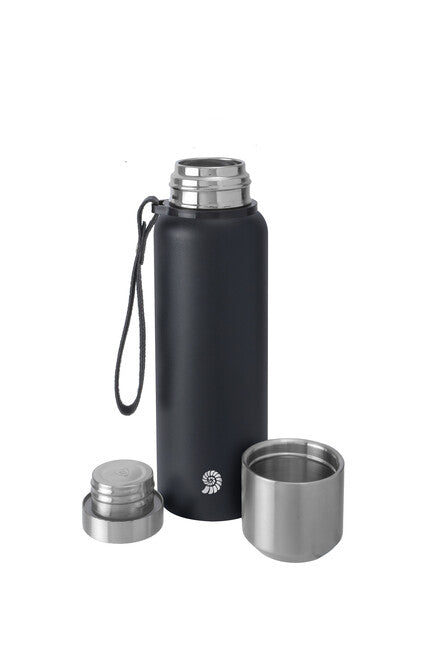Origin Outdoors PureSteel Vacuum Thermos 1L Black