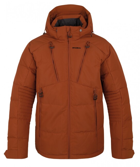 HUSKY Norel men's padded winter jacket, brown