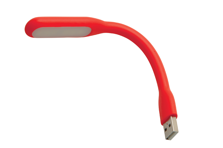Baladeo PLR946 Gigi USB LED Light, Red