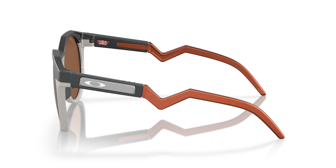 Oakley HSTN Sunglasses, Matte Carbon Frame, Prizm Tungsten Lenses, 52