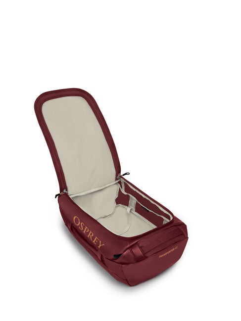 Osprey Transporter 40 Travel Bag, Red Mountain