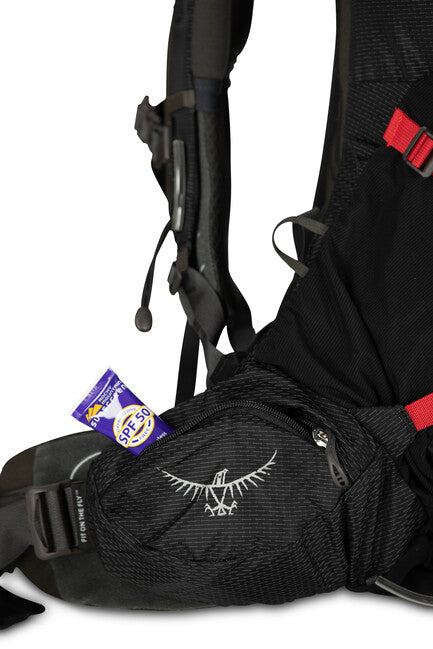 Osprey Aether Plus 100 Backpack, Black