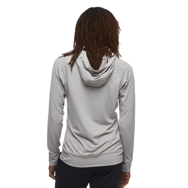 Black Diamond Alpenglow Women's Hoodie, Pewter
