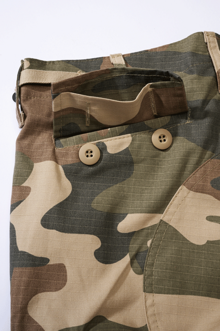 Brandit Women's BDU Ripstop Pants, Light Woodland