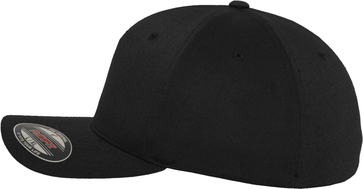 Brandit Flexfit 5 Panel Cap, Black