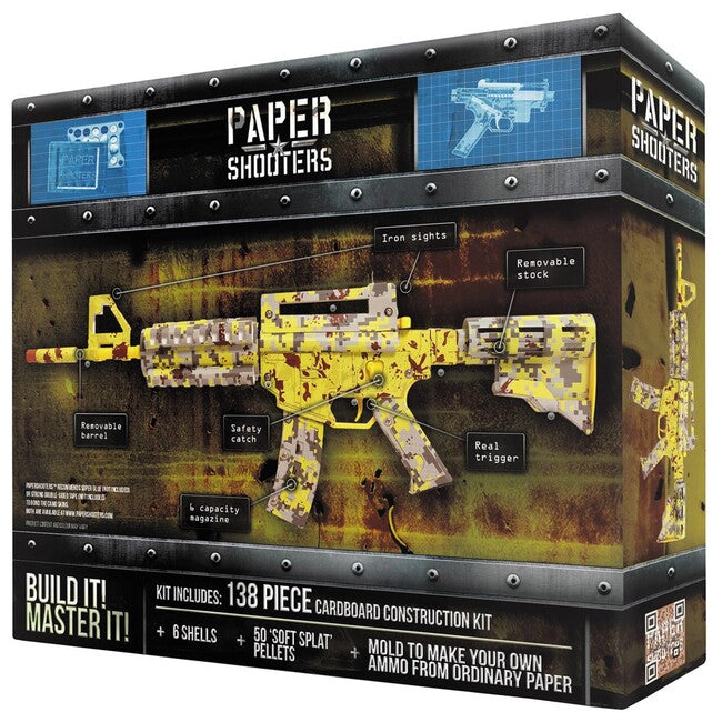 Paper Shooters Zombie Slayer Folding Weapon Set