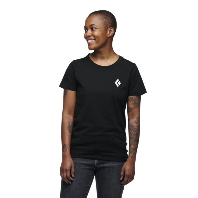Black Diamond Women's T-Shirt Equipment for Alpinists, Black