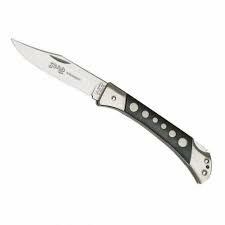 Herbertz Pocket Knife 9.2cm, Black, Plastic, Stainless Steel