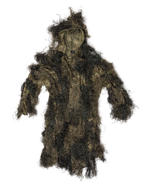 Mil-Tec Ghillie Suit, Fire-Resistant Treatment, Woodland