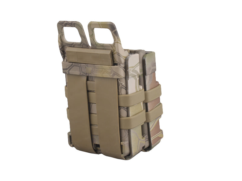 Emersongear Fast Mag Friction Gen 3 Dual Magazine Pouch, Mandrake Camo