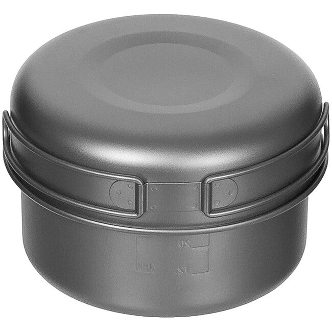 Fox Outdoor 5-Piece Tableware Set, Titanium