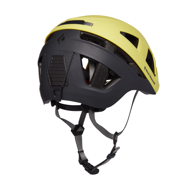 Black Diamond Captain Climbing Helmet, Lemon Grass-Black