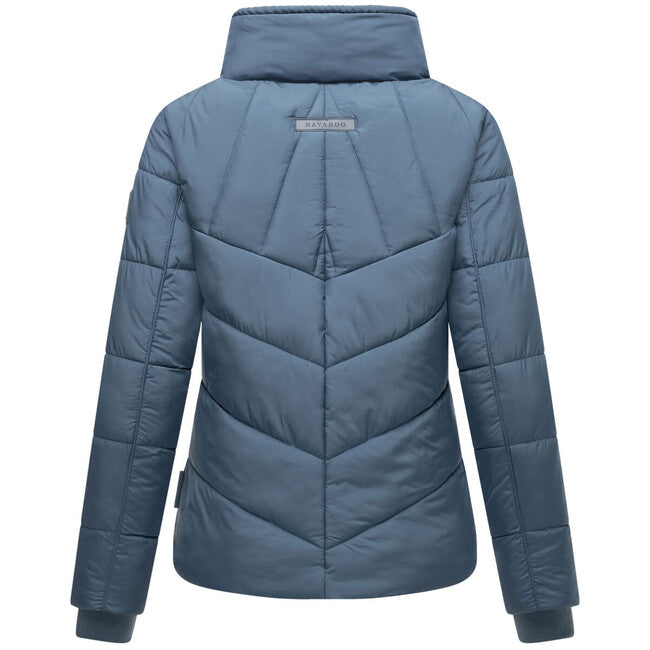 Navahoo Women's Winter Jacket Liebesfee, Dusty Blue