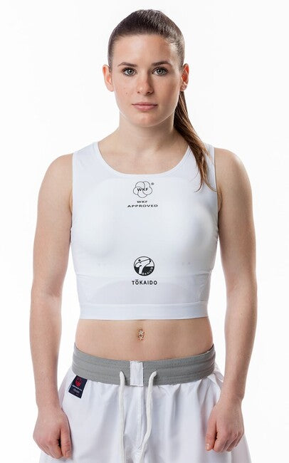 Tokaido Chest Protector Tank Top, White