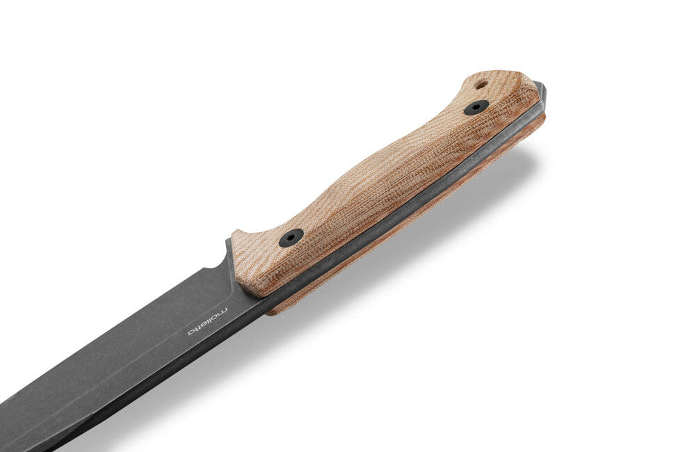 Lionsteel T6B CVN Long Knife with Micarta Handle
