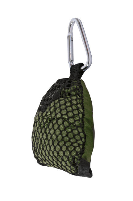 BasicNature Mini Towel Ultrajemný cestovný uterák z mikrovlákna L oliva