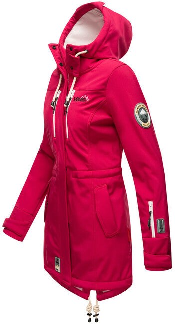 Marikoo Zimtzicke Women's Winter Softshell Jacket with Hood
