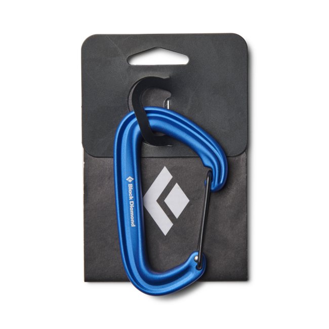 Black Diamond Litewire Carabiner, Blue