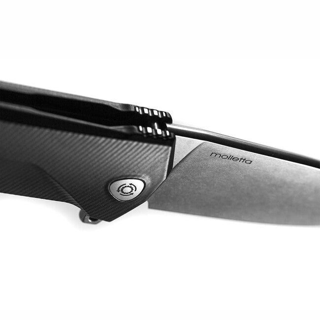 Lionsteel KUR BK Sleipner Blade Pocket Knife
