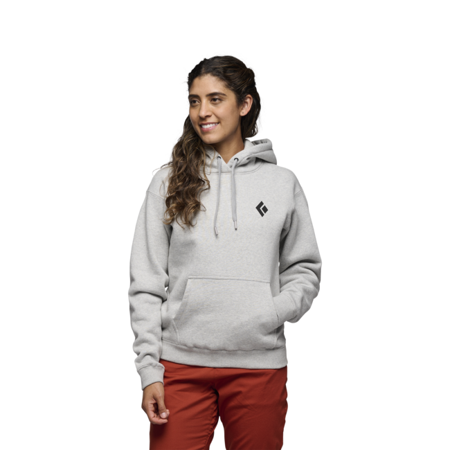 Black Diamond Equipment for Alpinists Women's Hoodie, Nickel Heather