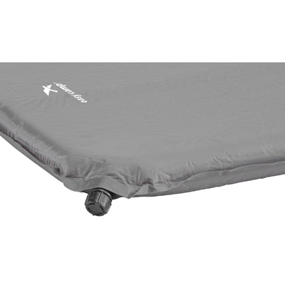 EasyCamp Siesta Self-Inflating Mat, Grey, Double, 5cm