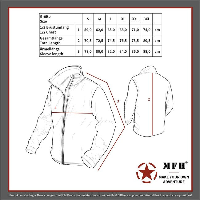 MFH Professional Liberty Μπουφάν Softshell, Μαύρο