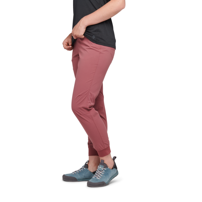 Black Diamond Women's Technician Jogger Pants, Cherrywood