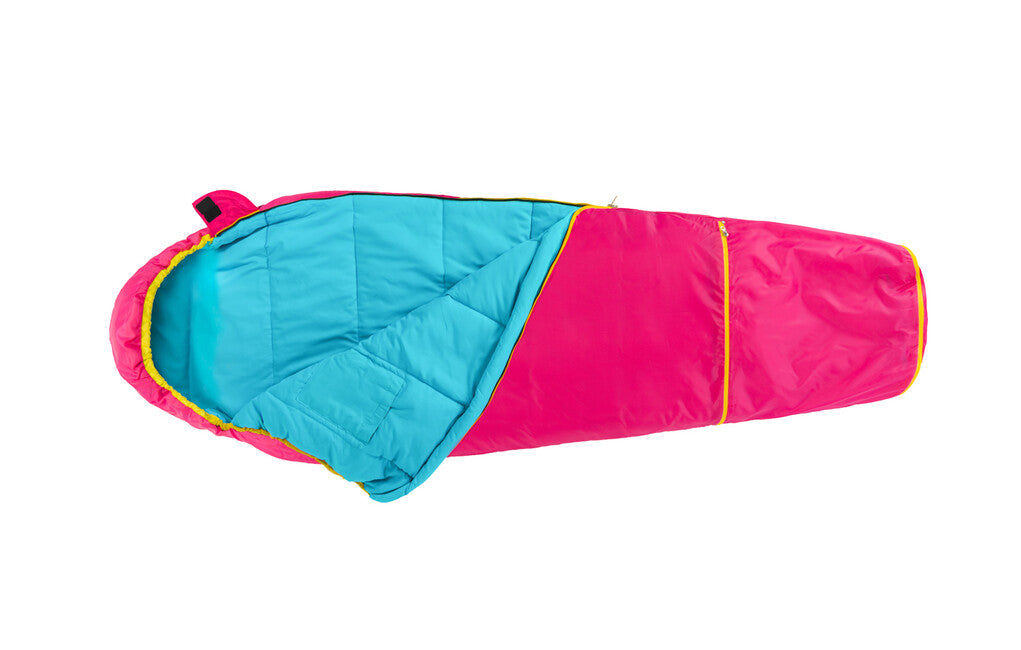 Grüezi-Bag Kids Colorful Grüezi Children's Sleeping Bag, Rose