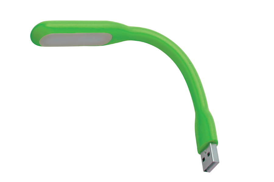 Baladeo PLR948 Gigi USB LED Flashlight, Green