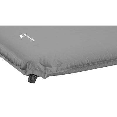 EasyCamp Siesta Self-Inflating Pad, Grey, Double, 10 cm