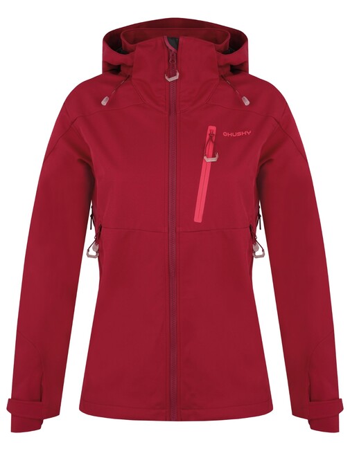 HUSKY Women's Softshell Jacket Sauri L, Magenta