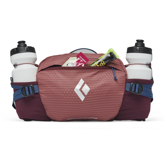 Black Diamond Pursuit 6 Hip Pack, Cherrywood-Ink Blue