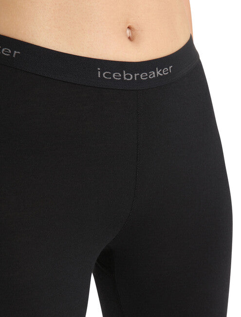 Icebreaker Women's 200 Oasis Thermal Leggings, Black