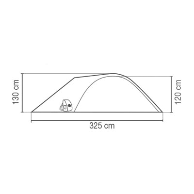 Coleman Kobuk BlackOut Plus Tent, 3-Person