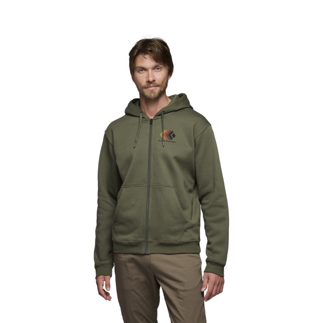 Black Diamond Faded Women's Zip Men's Hoodie, Tundra