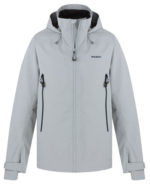 HUSKY Men's Outdoor Jacket Nakron M, Light Grey