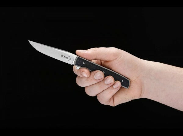 Böker Urban Trapper Pocket Knife, 8.7 cm, Black, G10