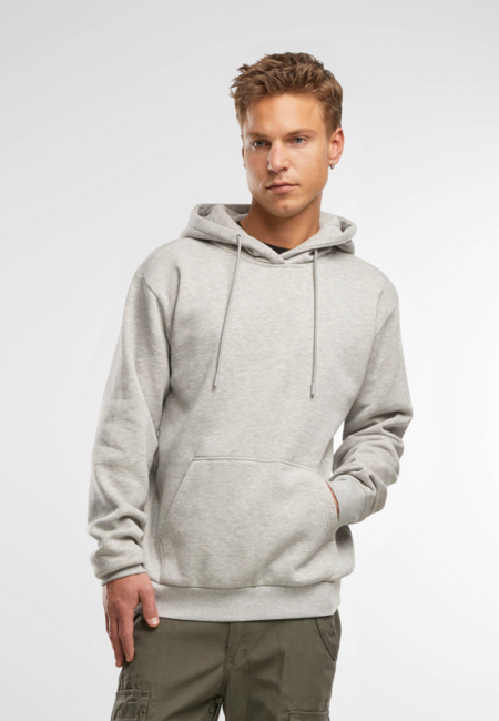 Brandit Tom Sweathoody Men's Hoodie, Grey Melange