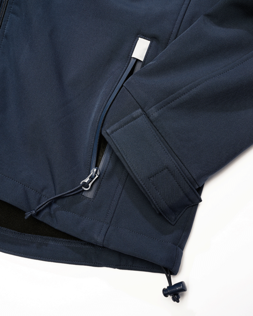 Brandit Hurricane Softshell Jacket, Navy Blue